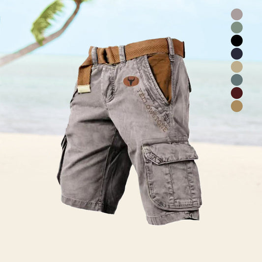 Cargo-Shorts mit mehreren Taschen